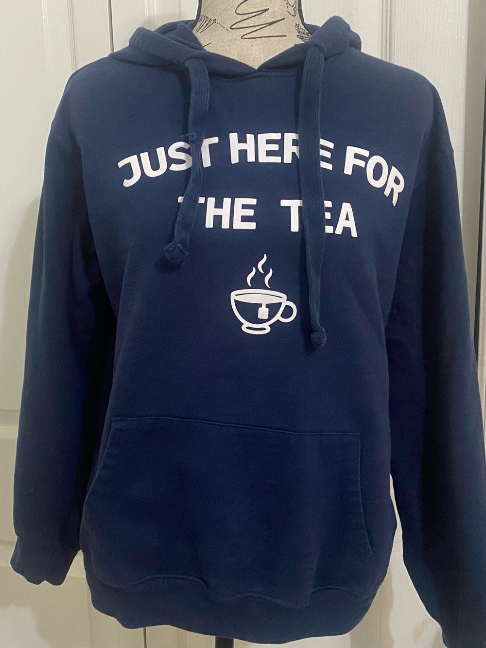 Junior Navy Colored Hoodie Sweatshirt